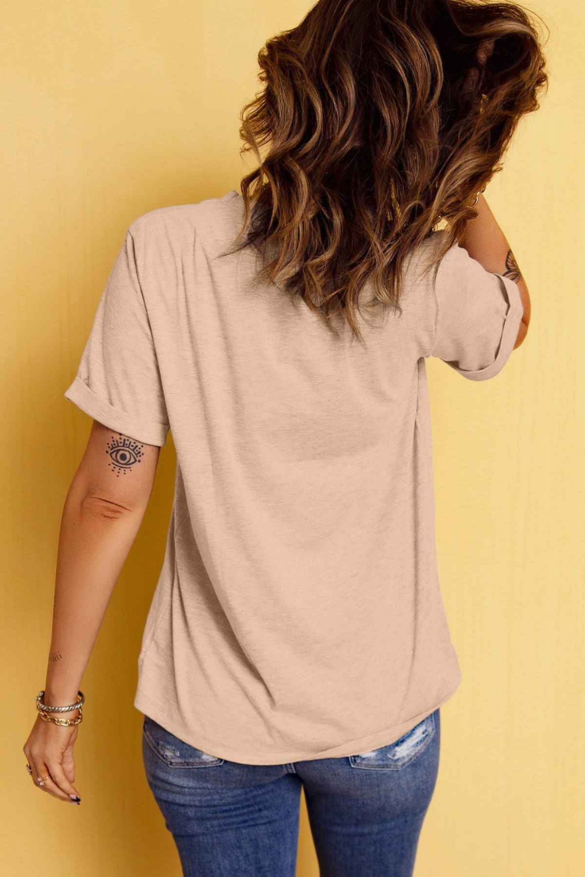 Khaki Farm Fresh Pumpkin Tee