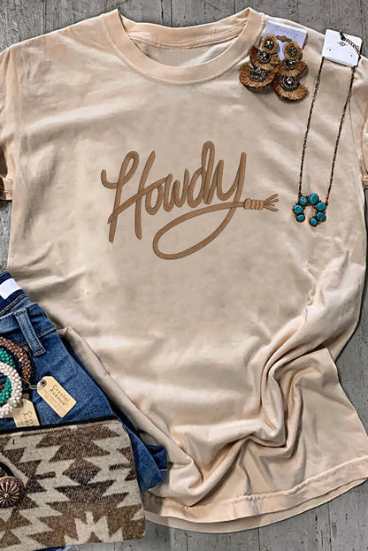 Howdy Graphic Western Tee