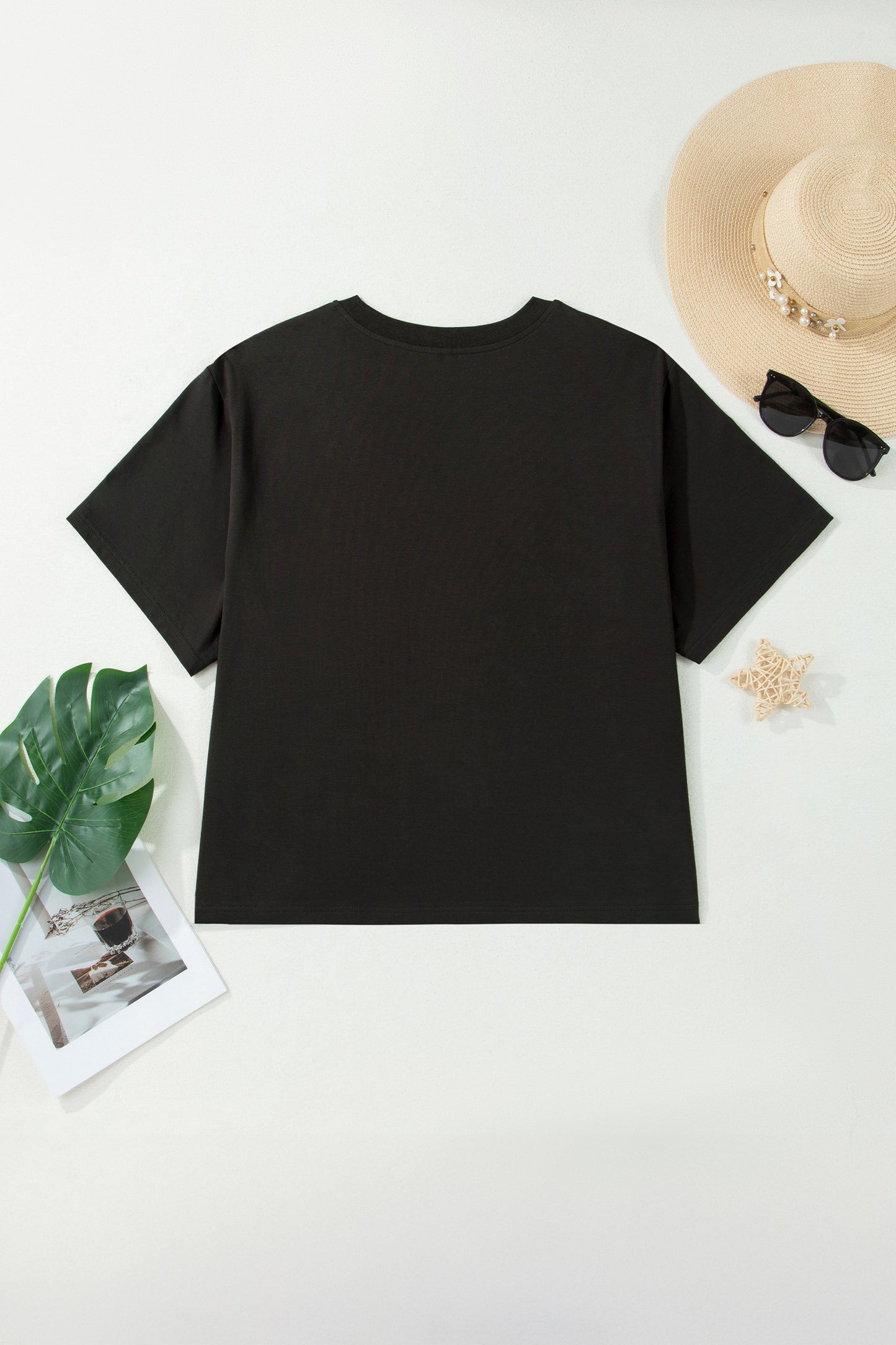 Plus Size Western Aztec Bull Skull Tee