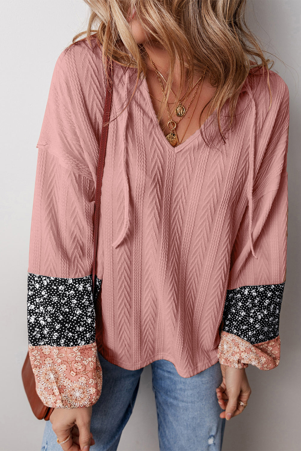 Floral Patchwork Blouse — More Colors