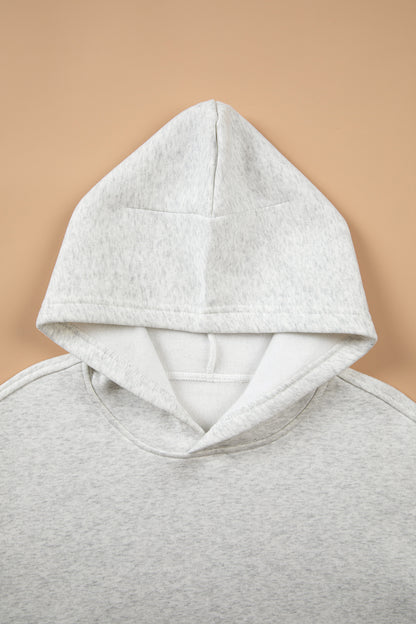 Light Grey Patchwork Camo Hoodie