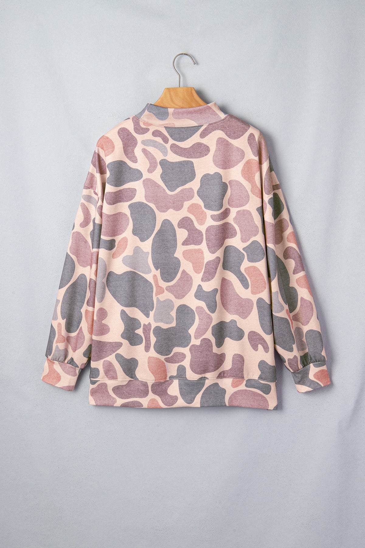 Camo Print Howdy Pullover