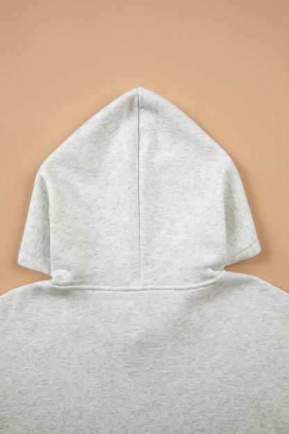 Light Grey Patchwork Camo Hoodie