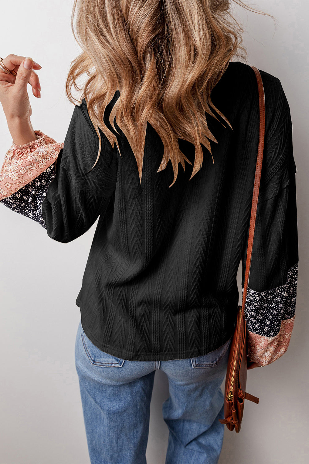Floral Patchwork Blouse — More Colors