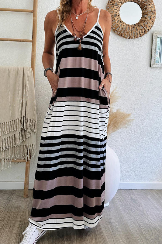 Striped Maxi Dress