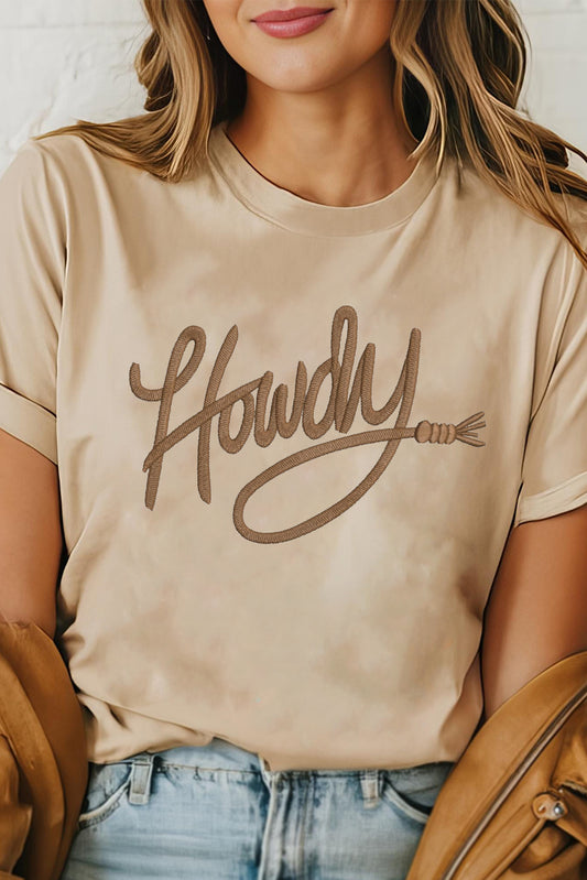 Howdy Graphic Western Tee